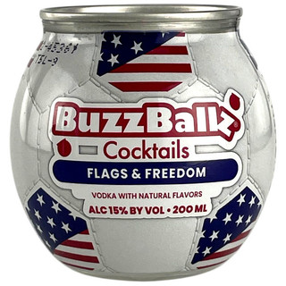 BuzzBallz Flags and Freedom Vodka Cocktail 200ml