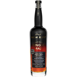 New Riff 7 Year Old Cask Strength Kentucky Single Malt Whiskey 750ml
