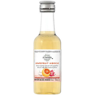 50ml Mini 21Seeds Grapefruit Hibiscus Blanco Tequila
