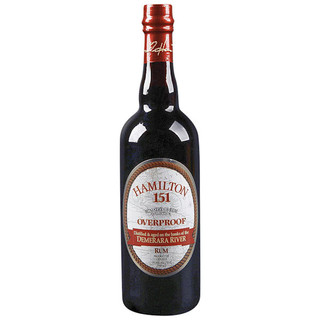 Hamilton Demerara 151 Overproof Rum 750ML
