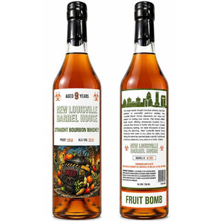 New Louisville 9 Year Old FRUIT BOMB Straight Bourbon Whiskey 750ml