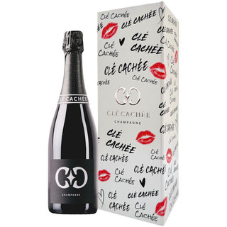 Clé Cachée by Christina Haack Extra Brut Blanc de Blancs Limited Edition Box NV (France)