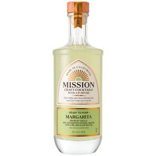 Mission Craft Cocktails Margarita Ready-To-Drink Cocktail 375ml