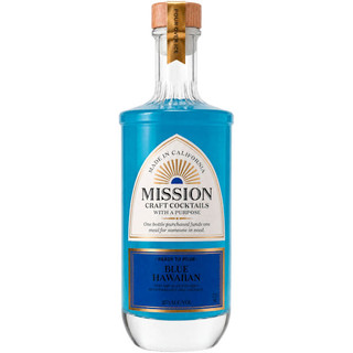 Mission Craft Cocktails Blue Hawaiian Ready-To-Drink Cocktail 375ml