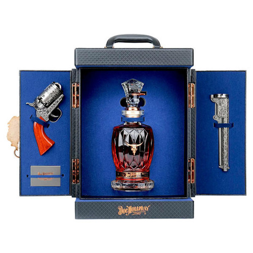 Doc Holliday 10 Year Old w/ Revolver Bourbon Whiskey Set 700ml