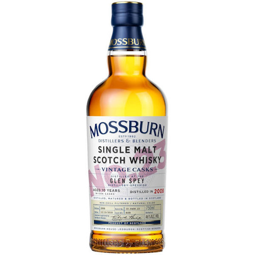 Mossburn No. 23 Glen Spey 10 Year Old Speyside 750ml