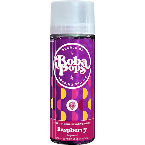 Boba Pops Popping Raspberry Liqueur 375ml