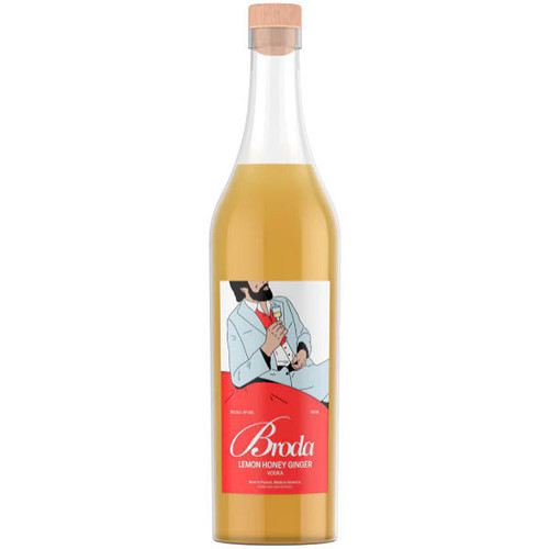 Broda Lemon Honey Ginger Vodka 750ml