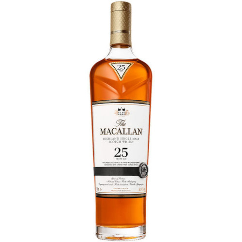 The Macallan 25 Year Old Sherry Cask 2021 Release Highland Single Malt Scotch 750ml