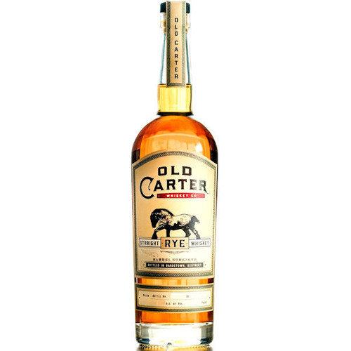 Old Carter Straight Rye Whiskey, Batch 9 750ml