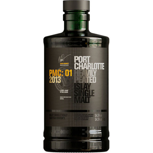Bruichladdich Port Charlotte PMC:01 Heavily Peated Islay Single Malt Scotch 750ml