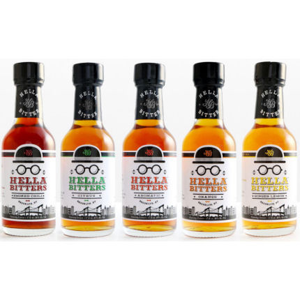 Hella Bitters 5 Pack Bar Set
