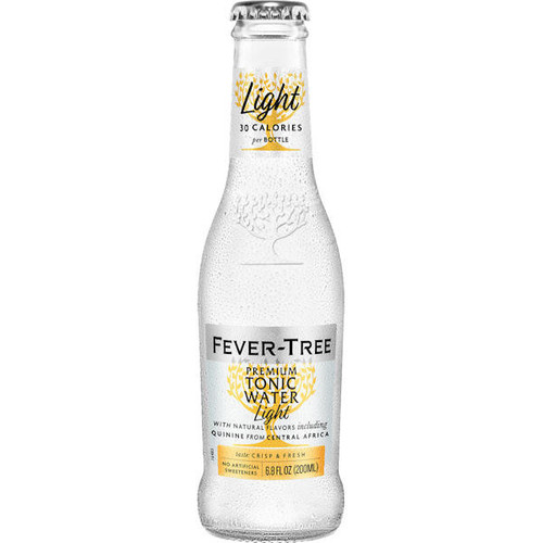 Fever Tree Premium Tonic Water LIGHT 6.8oz 4-Pack