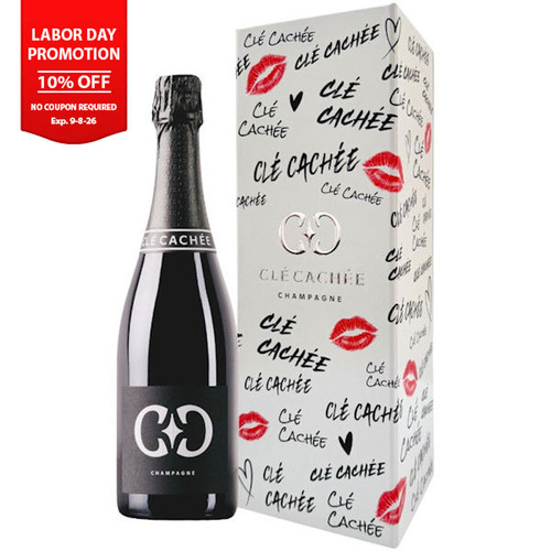 Clé Cachée by Christina Haack Extra Brut Blanc de Blancs Limited Edition Box NV (France)