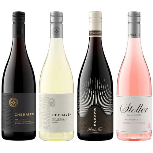 Explore Wines of Oregon - 4 Bottle Combo Pack