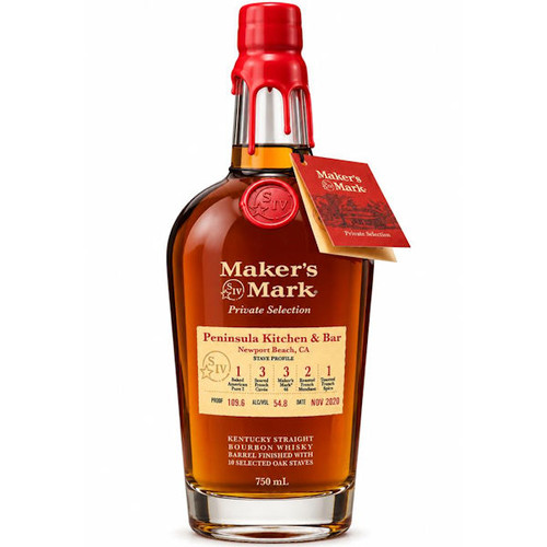 Maker's Mark Private Selection Peninsula Kitchen & Bar Bourbon Whisky 750ml