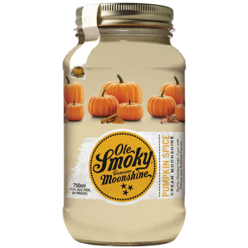 Ole Smoky Tennessee Pumpkin Spice Cream Moonshine 750ml Ole Smoky Tennessee Pumpkin Spice Cream Moonshine 750ml