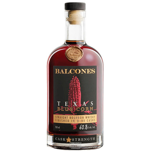 Balcones Texas Blue Corn Wine Casks Finish Bourbon Whisky 750ml