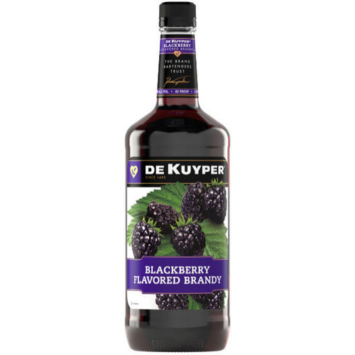 DeKuyper Blackberry Flavored Brandy 1L