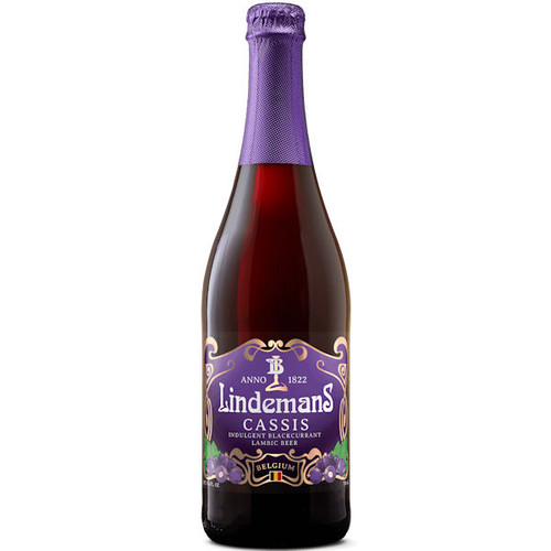 Lindemans Cassis Lambic (Belgium) 25oz