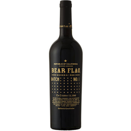 Bear Flag California Eureka! Red