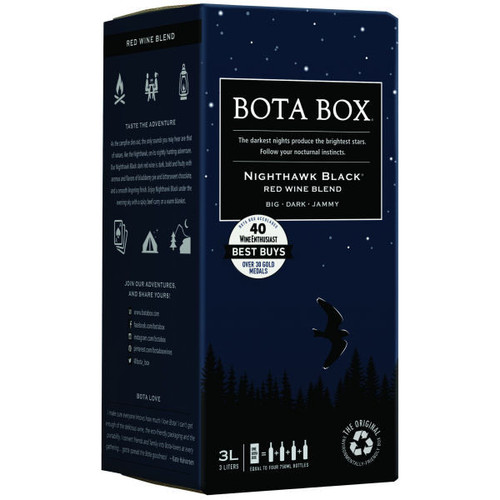 Bota Box NIGHTHAWK Black Red Wine Blend