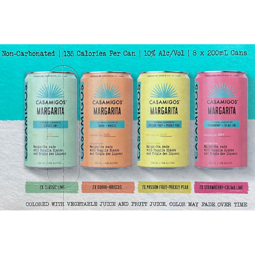 Casamigos Margarita Ready To Drink Variety 8-Pack 200ml Cans