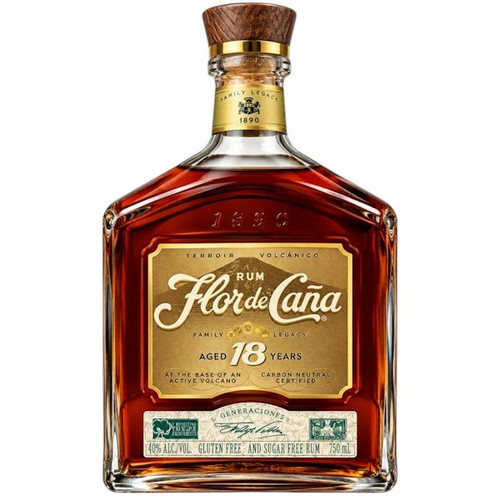 Flor de Cana Centenario 18 Year Old Nicaragua 750ml