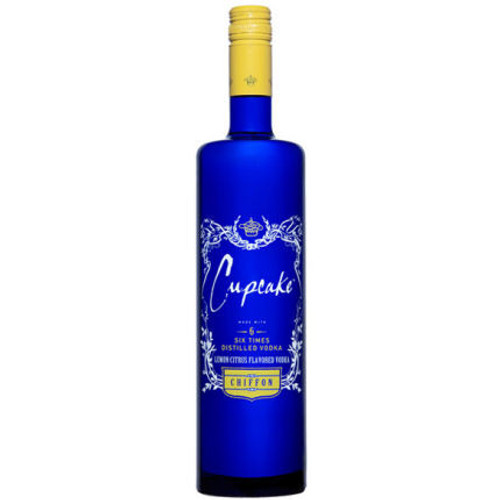 Cupcake Lemon Chiffon Flavored Vodka 750ml