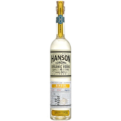 Hanson of Sonoma Ginger Organic Vodka 750ml