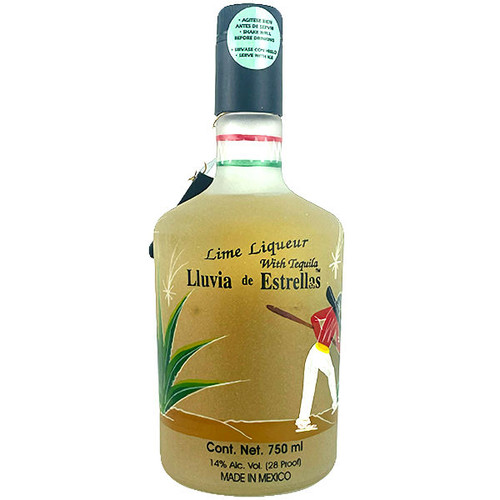 Lluvia de Estrellas Lime Liqueur with Tequila