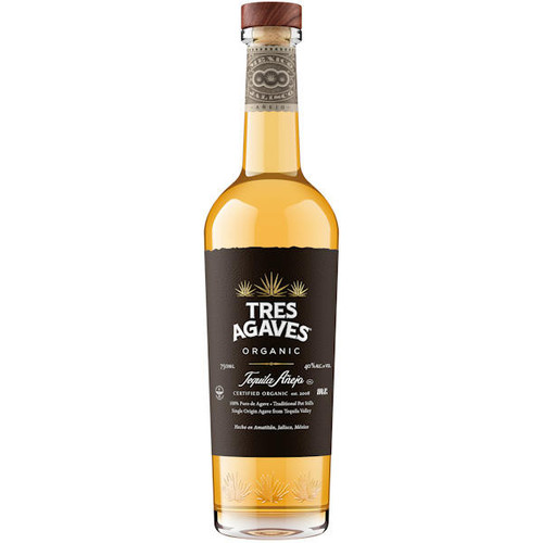 Tres Agaves Anejo Organic Tequila 750ml