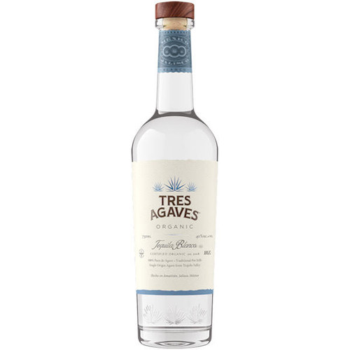 Tres Agaves Blanco Organic Tequila 750ml