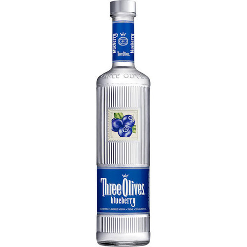 Three Olives Blueberry Vodka 750ml