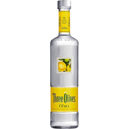 Three Olives Citrus Vodka 750ml