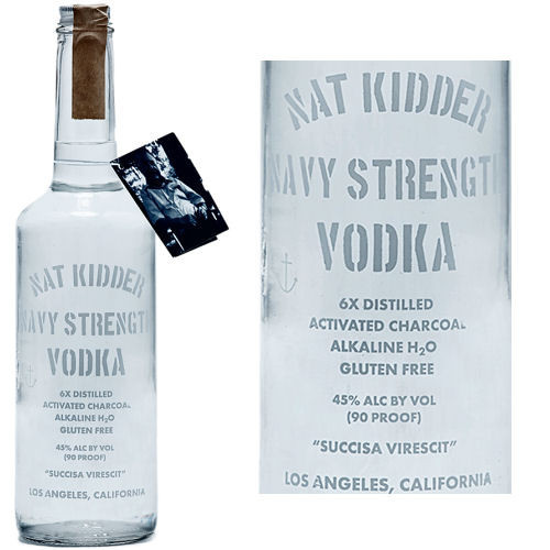 Nat Kidder Navy Strength Vodka 1Lt