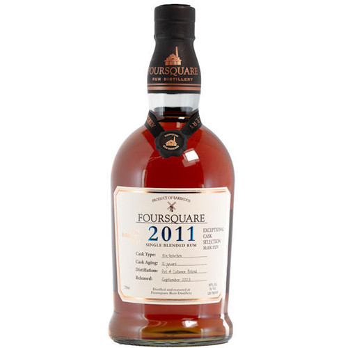 Foursquare Exceptional Cask Selection 12 Year Old Blended Barbados Rum 750ml