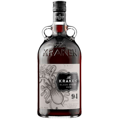 The Kraken Black Spiced Caribbean Rum 750ml
