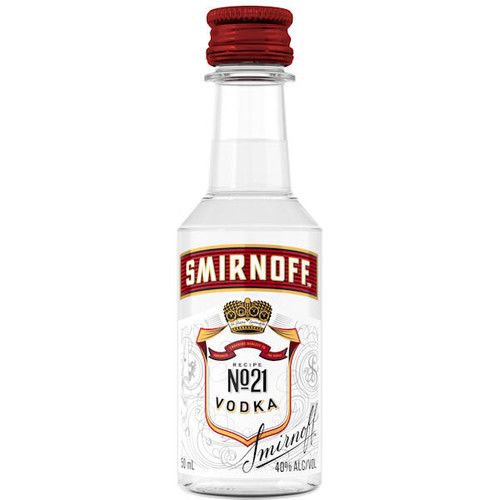 50ml Mini Smirnoff No. 21 Vodka