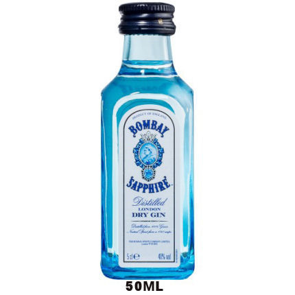 50ml Mini Bombay Sapphire London Dry Gin