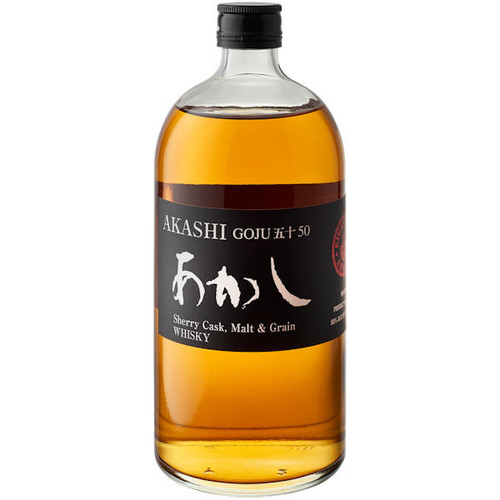 Eigashima Shuzo Akashi Goju 50 Sherry Cask White Oak Blended Whisky 750ml