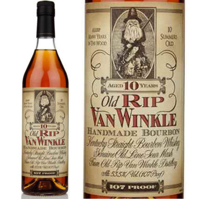 P*)様 初期　rip van winkle リアルレザープルオーバー Old Rip Van Winkle 10 Year Old Bourbon Whiskey 750ml
