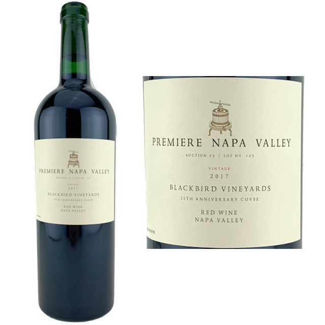 Blackb - Blackbird Vineyards Premiere Napa Valley Cuvee Red Wine 2017