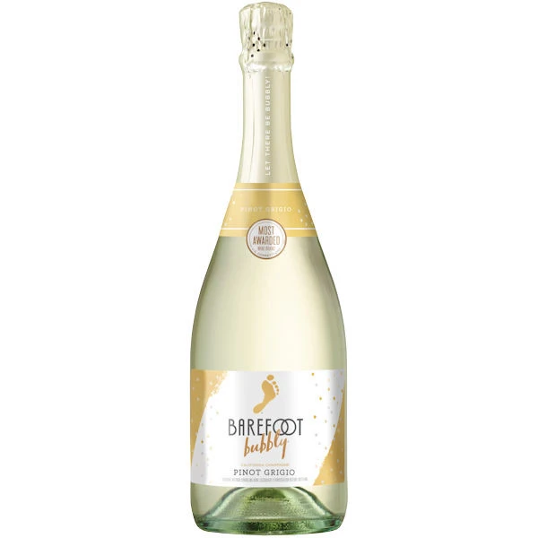 【新品】 オリバーガル FAUBOURG BUBBLY CHAMPAGNE Barefoot Bubbly Sparkling Pinot Grigio Champagne NV | ShopWineDirect