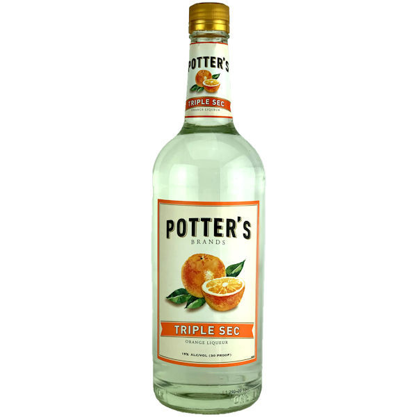 Potter's Triple Sec Liqueur 1L Liquorama