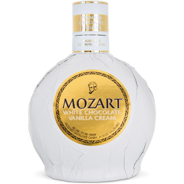 Mozart White Chocolate Vanilla Cream Liqueur 750ml | Liquorama
