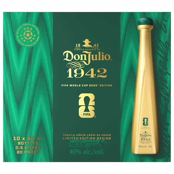 50ml Mini Don Julio 1942 FIFA World Cup 2026 Limited Edition Anejo