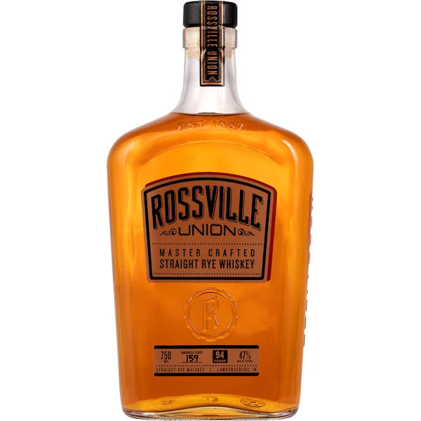 Rossville Union Master Crafted Barrel Proof Straight Rye Whiskey