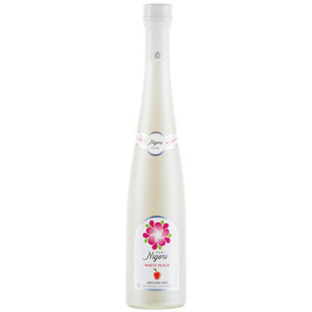Yuki Nigori White Peach Flavored Sake 375ml | Liquorama