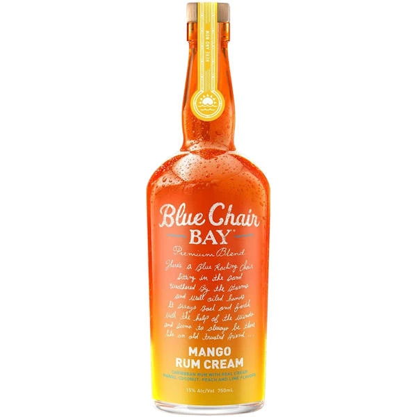 Kenny Chesney Blue Chair Bay Coconut Spiced Rum Cream 750ml